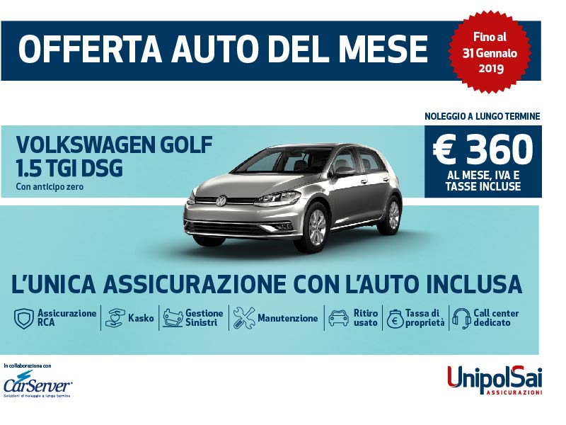 Auto del mese gennaio 2020 Auto del mese gennaio 2020